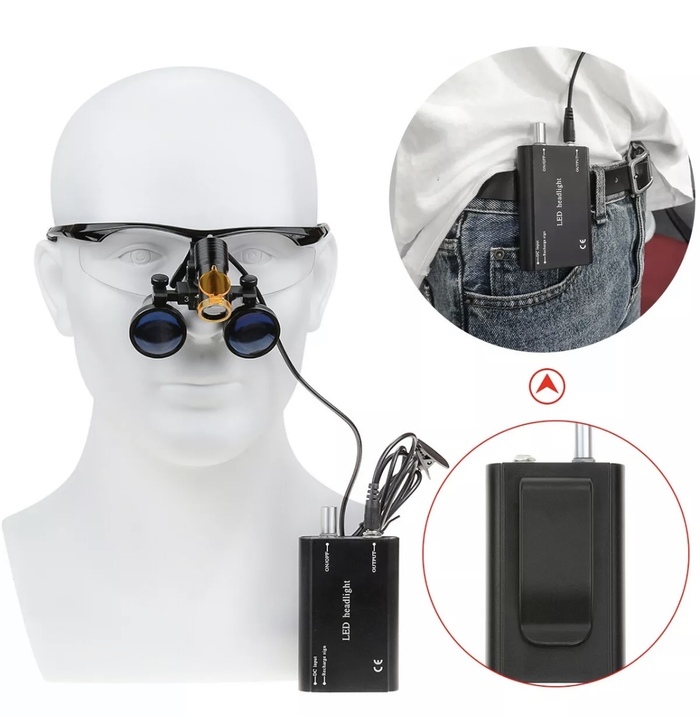 Стоматологический бинокуляр с оптикой Zooble.com.ua