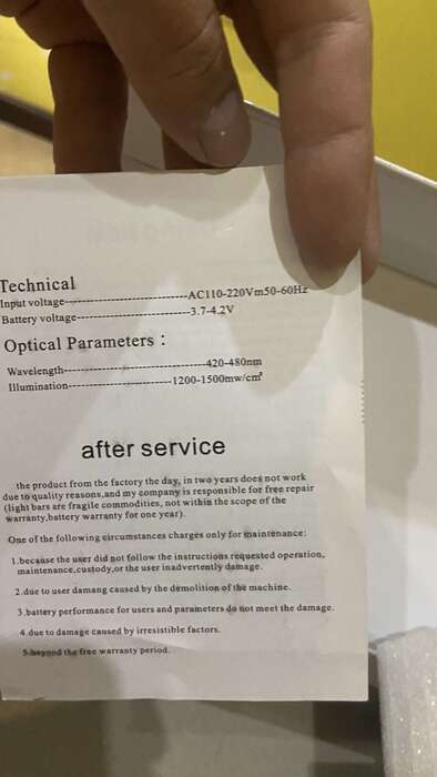 стоматологічна полімеризаційна LED-лампа LED Curing Light Zooble.com.ua