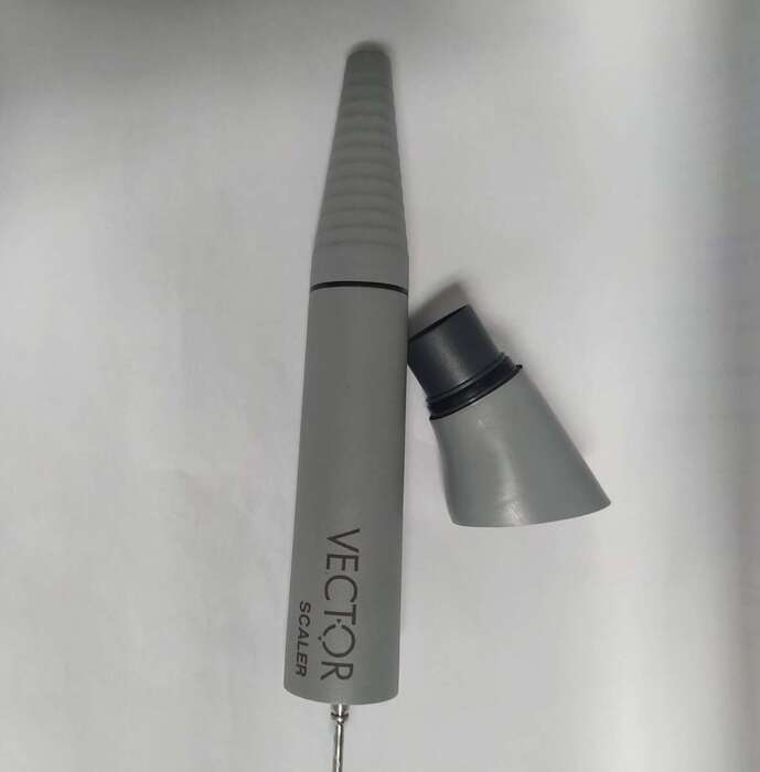 Стоматологічна ручка скелера Vector старого зразка. Абсолютно нова. Насадка + ключ в подарунок. Zooble.com.ua