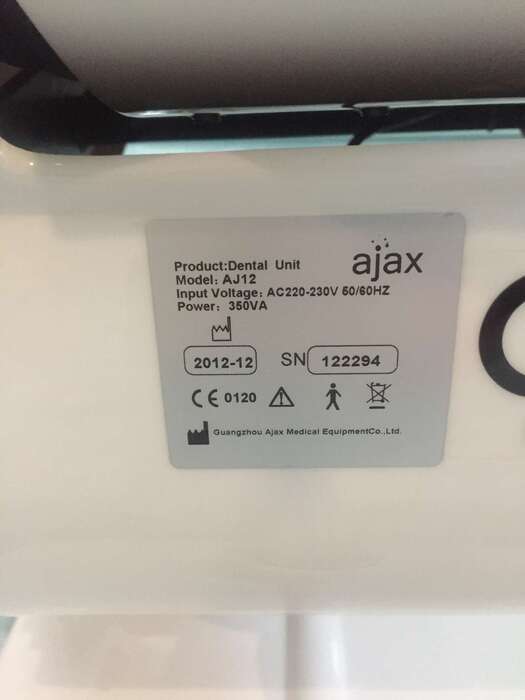 Стоматологічна установка Ajax 12 верхняподача. Світлодіодний світильник Pebble,крісло пацієнта ,блок лікаря ,блок асис Zooble.com.ua
