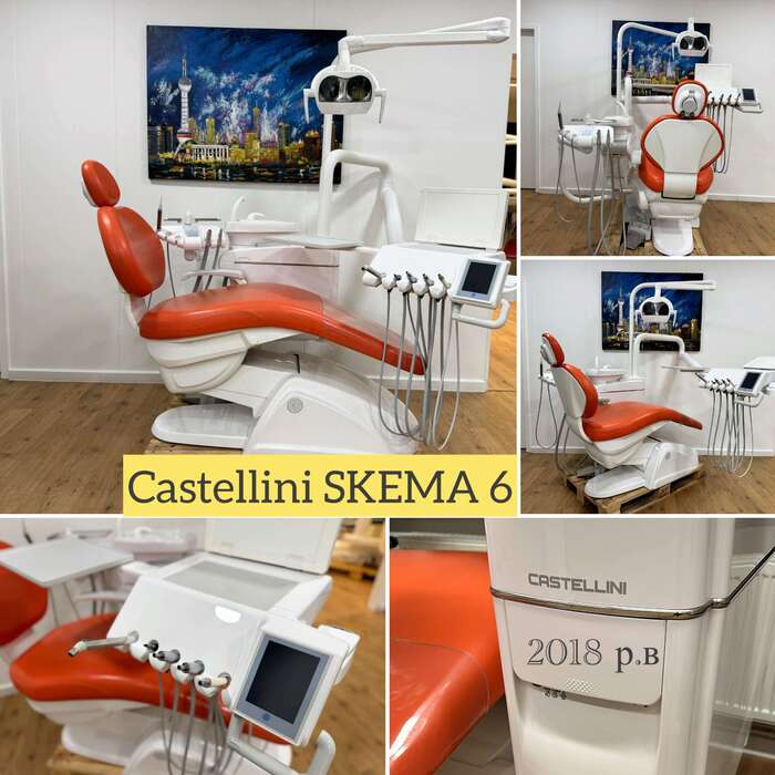 Стоматологічна установка CASTELLINI SKEMA 6 2018р.в з виставкового залу Європи в ідеальному стані Zooble.com.ua
