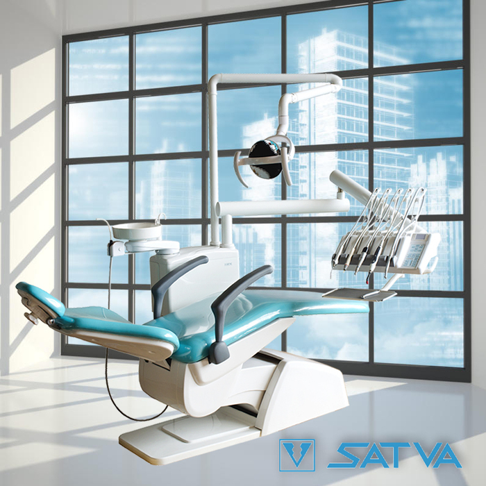 Стоматологічна установка навісного типу САТВА КОМБИ НВ5 з кріслом пацієнта Zooble.com.ua
