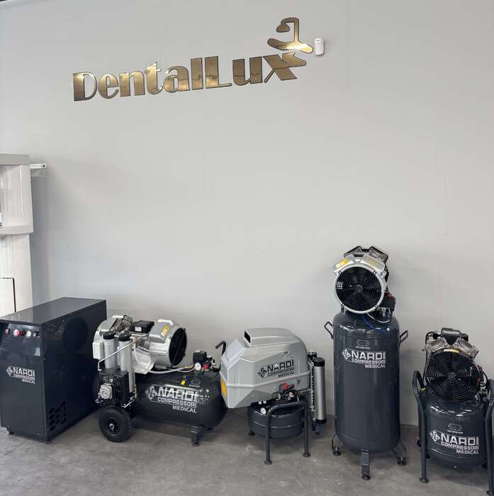 Стоматологічний компресор NARDI COMPRESSORI Виробник Італія модель EXTREME 2D sil 25L 1,5 Zooble.com.ua