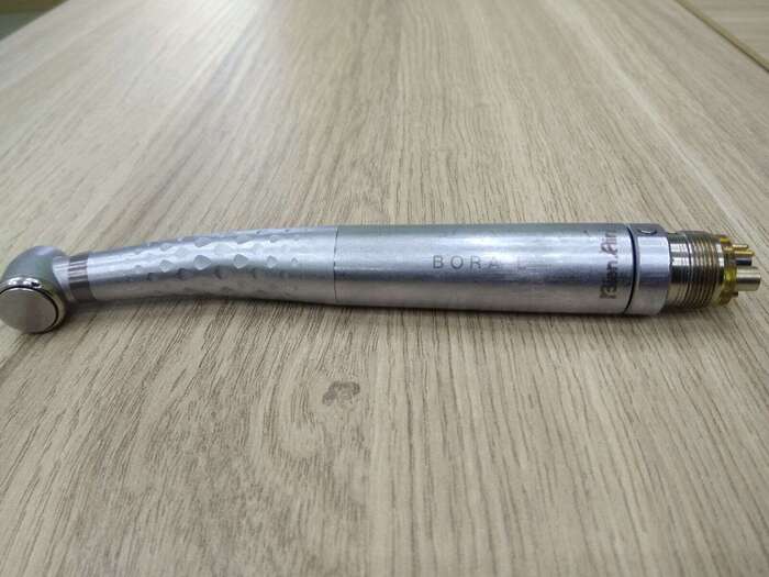 Стоматологічний турбінний наконечник Bien Air (Швейцария) BORA L з LED-підсвічуванням. Б/У , нова роторна група. Zooble.com.ua