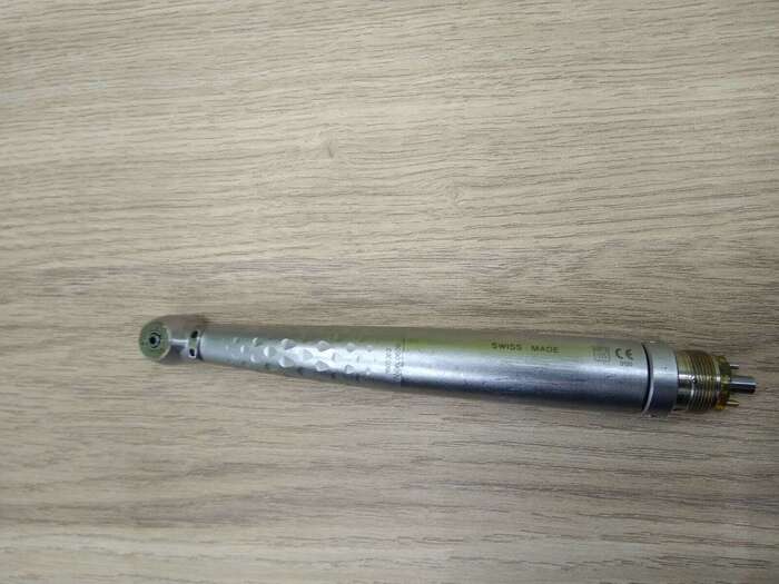 Стоматологічний турбінний наконечник Bien Air (Швейцария) BORA L з LED-підсвічуванням. Б/У , нова роторна група. Zooble.com.ua