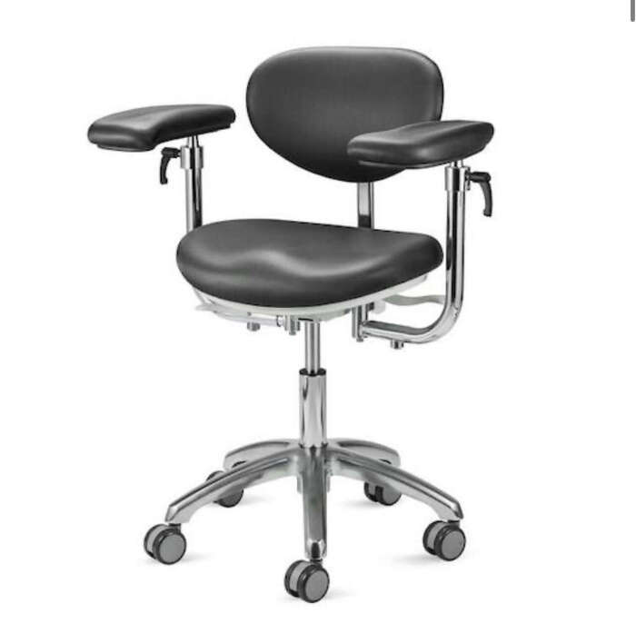 Стул для работы в микроскоп с регулируемыми широкими подлокотниками CASA WINBEX(Тайвань) Склад! Zooble.com.ua