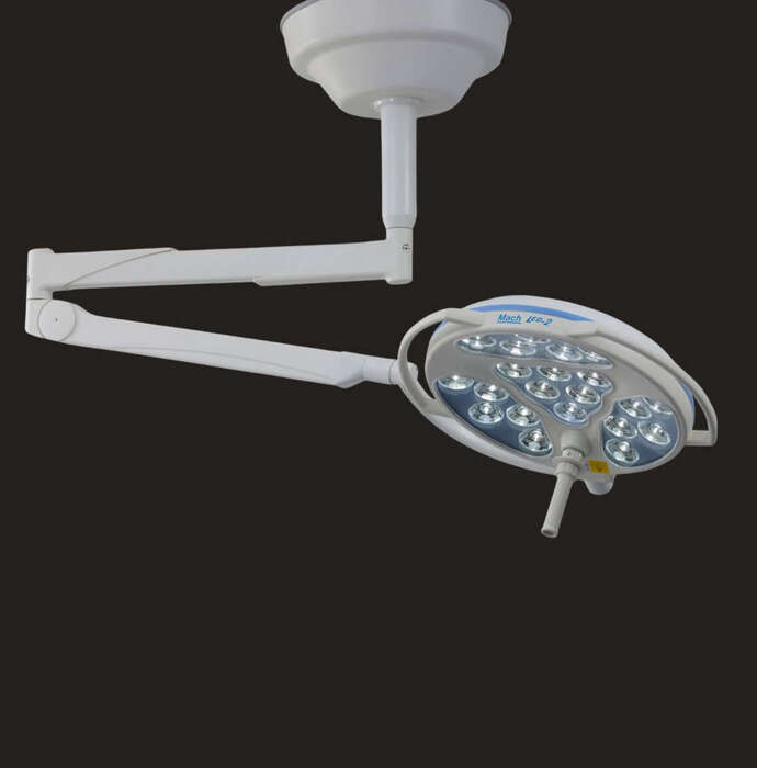 Світильник операційний Mach LED 2SC Hybrid, стельовий до 2,80 м Прайс:8500€ Zooble.com.ua