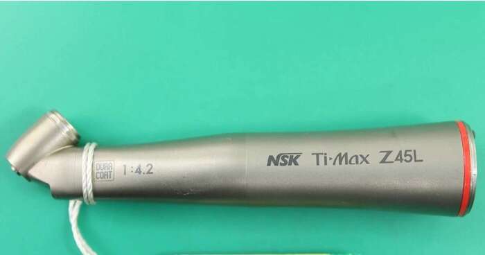 Ti-Max Z45L (NSK) Кутовий наконечник зі світлом, 1:1, зі спреєм та підсвічуванням! Під замовлення! Zooble.com.ua