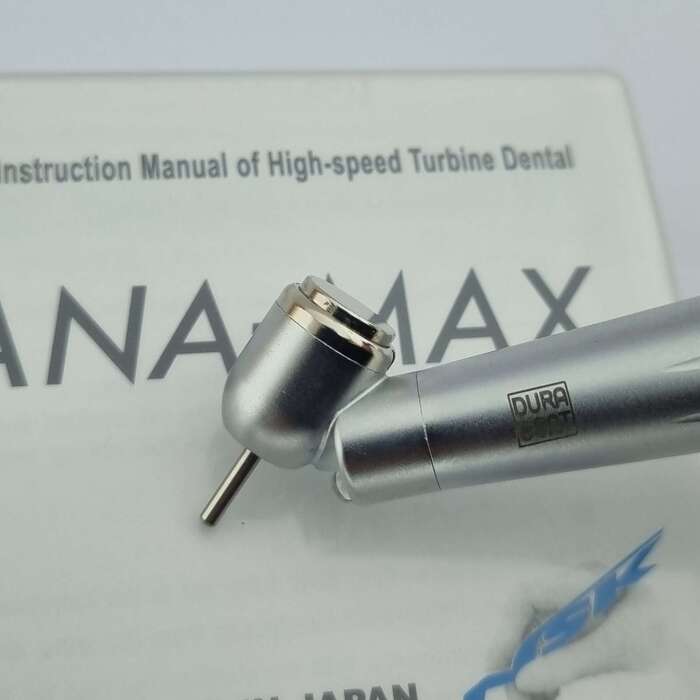 Турбінний хірургічний наконечник із кутом 45 градусів LED (М4, кнопкова фіксація бору) Zooble.com.ua