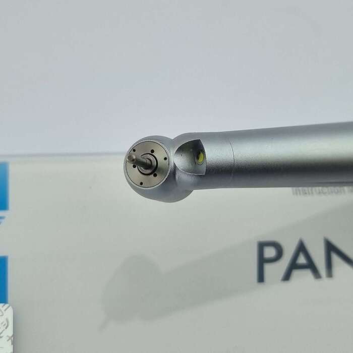 Турбінний хірургічний наконечник із кутом 45 градусів LED (М4, кнопкова фіксація бору) Zooble.com.ua