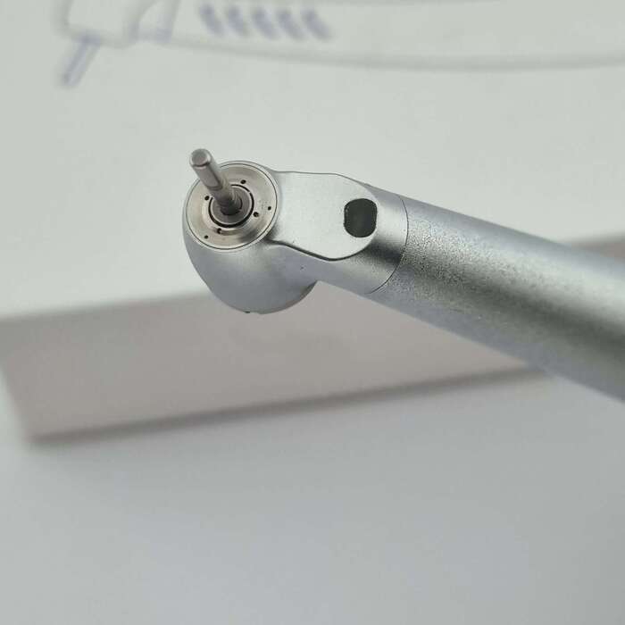 Турбінний хірургічний наконечник із кутом 45 градусів LED (зєднання Мультифлекс тип Kavo , кнопкова фіксація бору) Zooble.com.ua