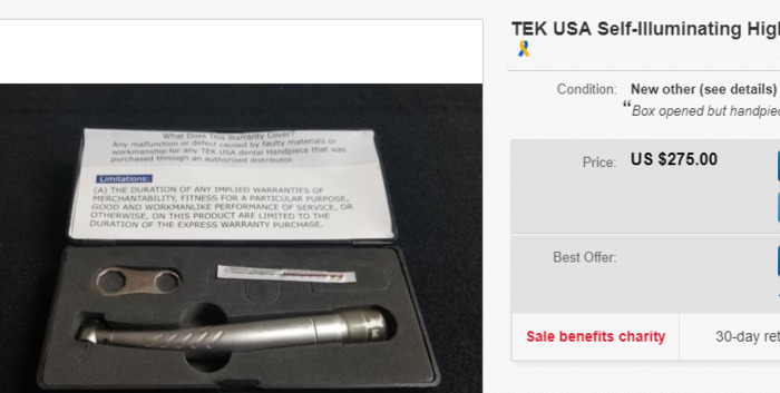 Турбінний наконечник TEC USA + мультифлекс Zooble.com.ua