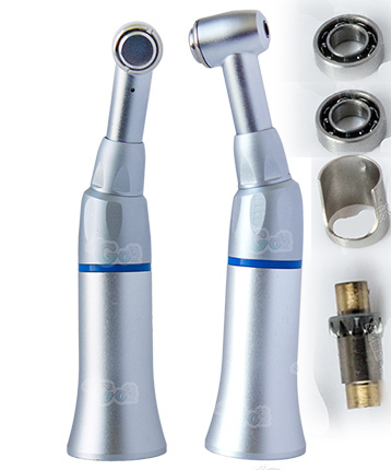 Угловой наконечник с фиксацией бора при помощи кнопки. Цанга на подшипниках. Легкий ремонт. Подробно www.0966304669.com Zooble.com.ua