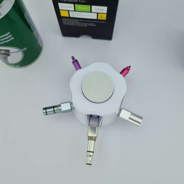 Універсальна насадка-адаптер для змащування стоматологічних наконечників (5 насадок) Zooble.com.ua