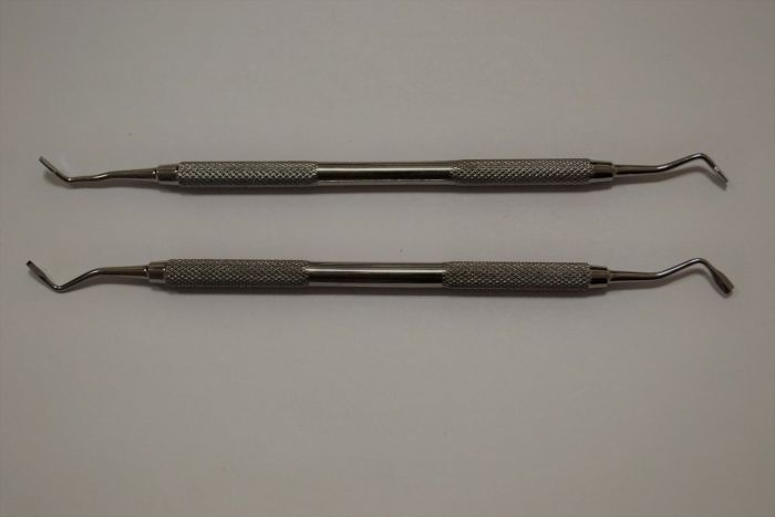 Уплотнитель кости двухсторонний/ Инструмент для запаковки кости при расщеплении альвеолярного гребня (продаются набором) Zooble.com.ua