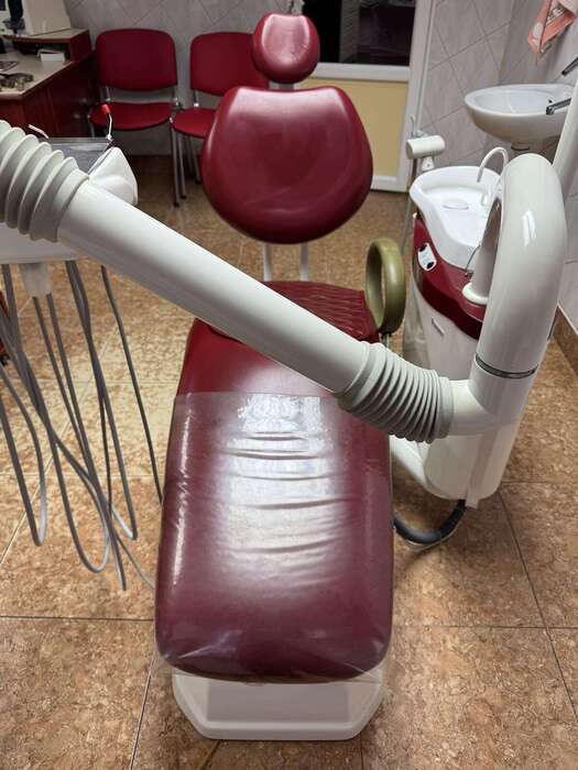 Установка Chiromega 654 duet, ТЕРНОПІЛЬ, робоча, мікромотор, скейлер вудпекер, лампа, сепаратор cattani. Zooble.com.ua