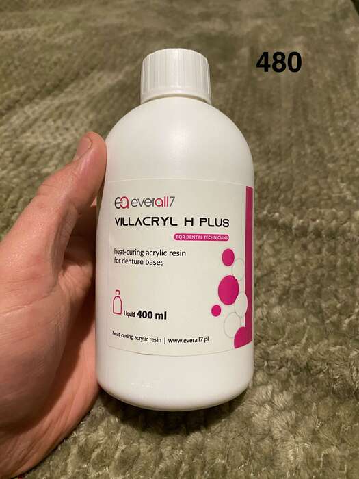 РОЗПРОДАЖ Villacryl H Plus, рідина (мономер), 400 мл. Zhermack Є в наявності 4 шт. Zooble.com.ua