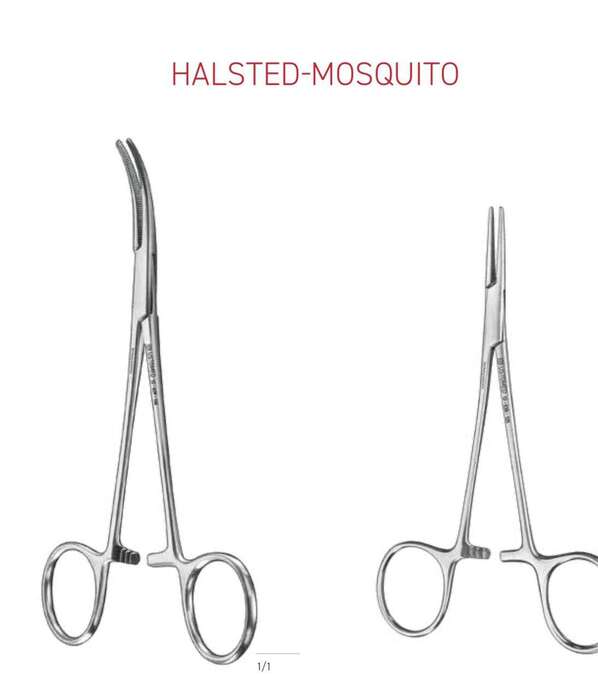 Зажими гемостатичні німецькі прямі або вигнуті Ustomed12.5см:41€ , 14см:56€ Zooble.com.ua