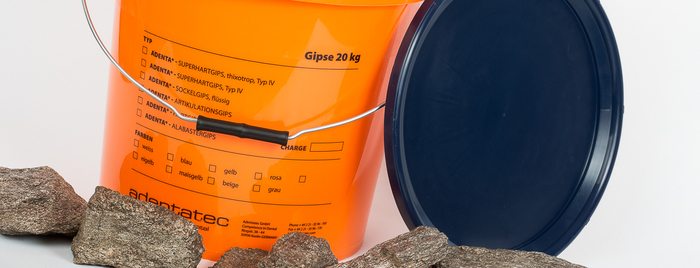 Зуботехнический гипс 3 класса ADENTATEC Zooble.com.ua