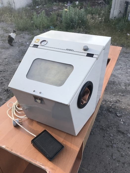 Зуботехнический пескоструйный аппарат для техников. Как новый Zooble.com.ua